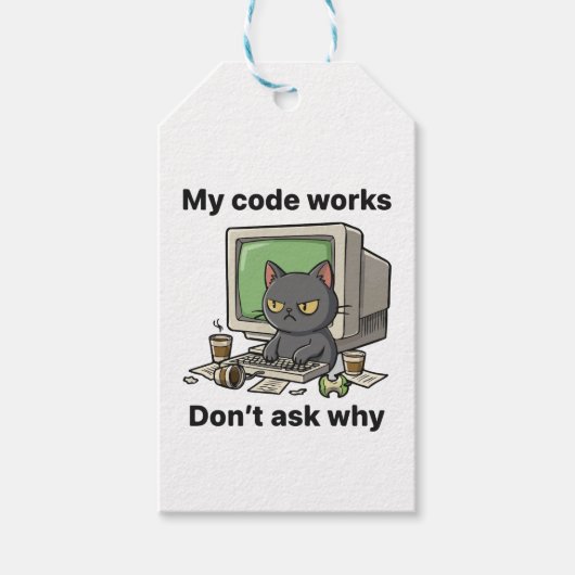 Mein Code funktioniert frage nicht, warum Geschenkanhänger (Vorderseite)