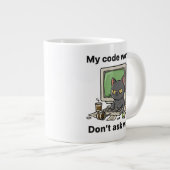 Mein Code funktioniert frage nicht, warum Jumbo-Tasse (Vorderseite Rechts)