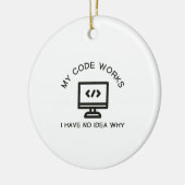 Mein Code funktioniert, ich habe keine Ahnung, war Keramik Ornament (Links)