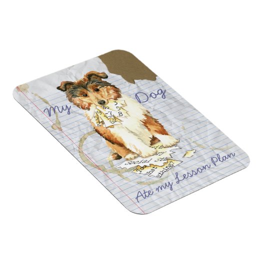 Mein Collie Ate My Lessingplan Magnet (Rechte Seite)