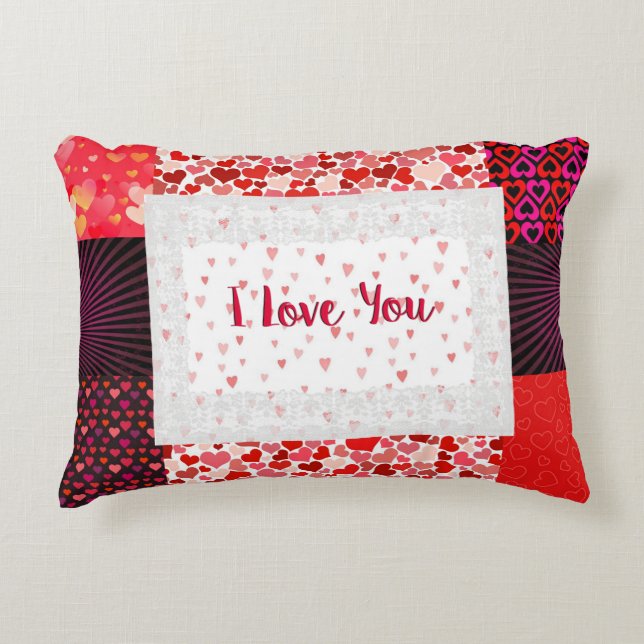 Mein Comfy Valentine Zierkissen (Vorderseite)