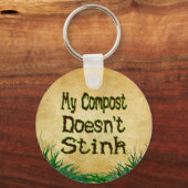 Mein Compost stinkt nicht den Funny Gardener Schlü Schlüsselanhänger (Vorderseite)