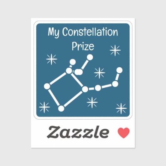 Mein Constellation Prize Vinyl Sticker Gastgeschen (Blatt)