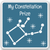 Mein Constellation Prize Vinyl Sticker Gastgeschen (Vorderseite)