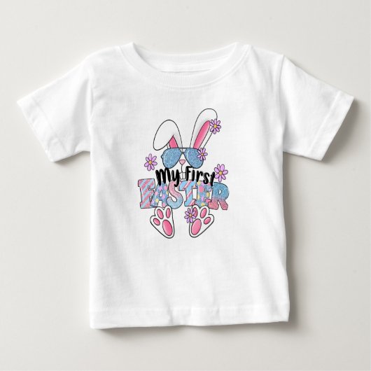 Mein Cooler Osterhof Baby T-shirt (Vorderseite)