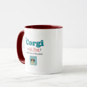 Mein Corgi ist aller das! Tasse (Vorderseite Links)
