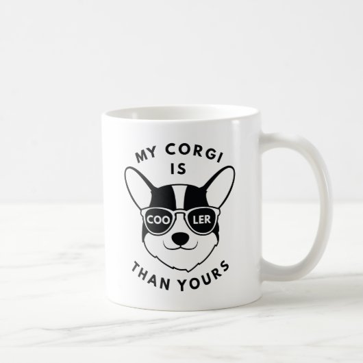 Mein Corgi ist Cool als deiner. Kaffeetasse (Rechts)
