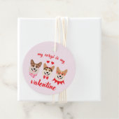 Mein Corgi ist mein Valentine Geschenkanhänger (Beispiel)