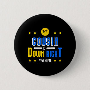 Mein Cousin ist gerade Phantastisch-runter-Syndrom Button