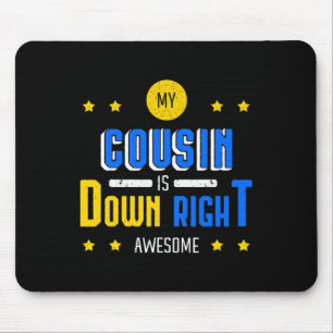 Mein Cousin ist gerade Phantastisch-runter-Syndrom Mousepad