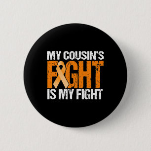Mein Cousin kämpft gegen Leukämie Button
