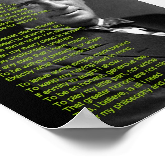 Mein Creative Poster (Ecke)