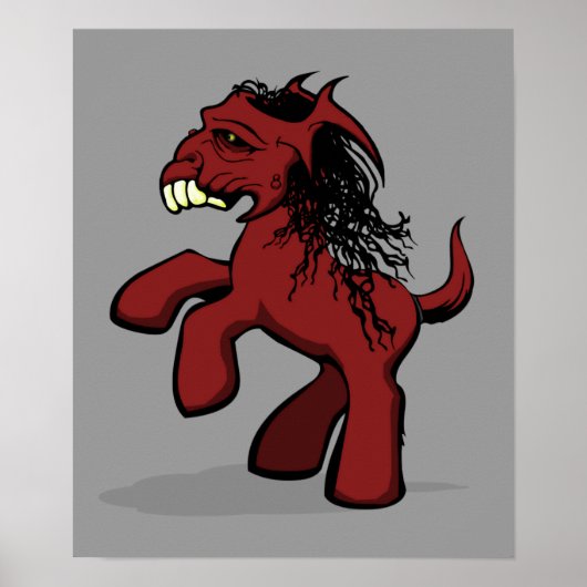 Mein Creepy Little Pony Poster (Vorne)