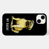 Mein cremefarbener Mops Baby Case-Mate iPhone Gehä Case-Mate iPhone Hülle (Rückseite (Horizontal))