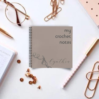 Mein Crochet-Notebook | Crochet Notes Notizblock