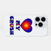 MEIN CRUSH iPhone HÜLLE (Rückseite (Horizontal))