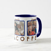 "Mein Cup läuft über" 11 oz Foto Kaffee Tasse (VorderseiteRechts)