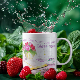 Mein Cup läuft über die Tasse