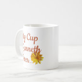 Mein Cup läuft über die Tasse Ps. 23:5 (Vorderseite Links)