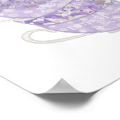 Mein Cup läuft über die Wand Poster (Ecke)