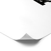 Mein Cup-Rennen über den sonnigen Bibelpuffer Poster (Ecke)