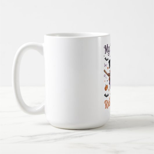 Mein Dachshund fährt Schrotflinte Kaffeetasse (Links)