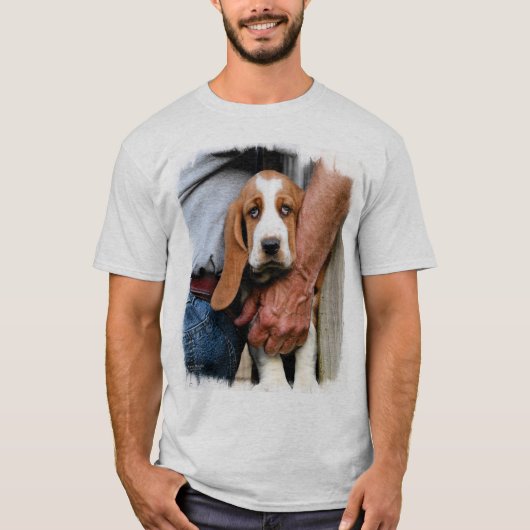 Mein Dachshund-Freund Basset Hound T-Shirt (Vorderseite)