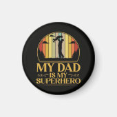 Mein Dad ist mein Superheld Magnet (Vorne)