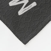 Mein Daddy ist mein Held - Polizeibaby "Thin Blue Fleecedecke (Ecke)