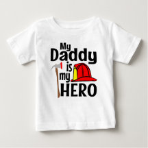 MEIN DADDY IST MEIN HERO FIREMANER HAT