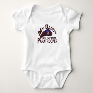 Mein Daddy - Mein Lieblingsfallschirmspringer - Ba Baby Strampler