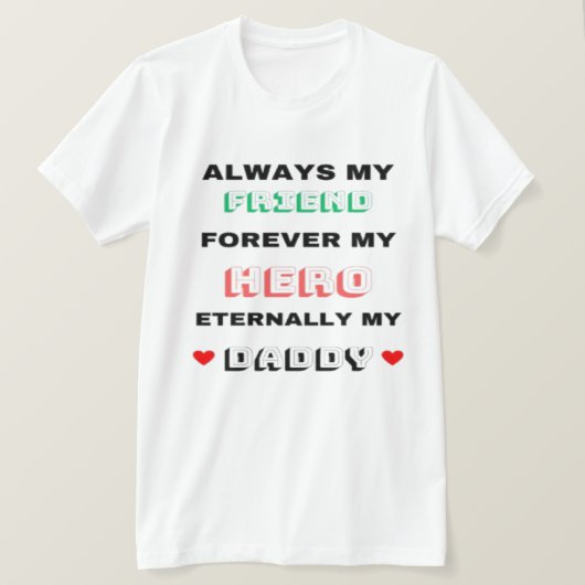 Mein Daddy T - Shirt (Design vorne)