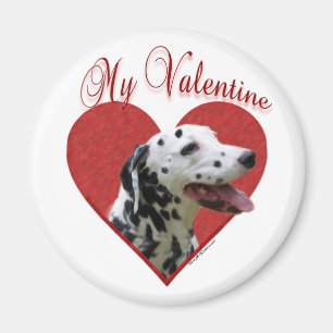Mein Dalmatiner Valentine Magnet