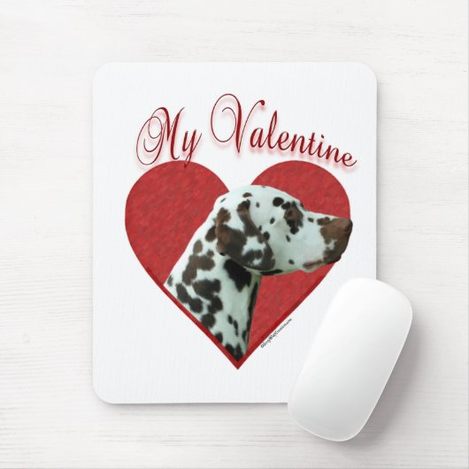 Mein Dalmatiner Valentine Mousepad (Mit Mouse)