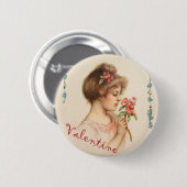 Mein Darling Valentine Button (Vorne & Hinten)