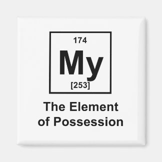 Mein, das Element der Pleite Magnet