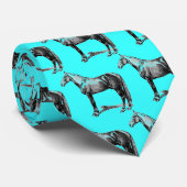 Mein Derby-Krawattenaqua Krawatte (Gerollt)