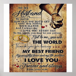 Mein Design   Liebe an ihn   Poster