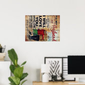 Mein Design | Liebe an ihn | Poster (Heimbüro)