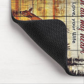 Mein Design | Liebe für Ehemann Mousepad (Ecke)