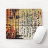 Mein Design | Liebe für Ehemann Mousepad (Mit Mouse)