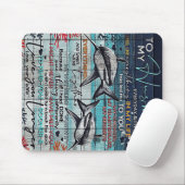 Mein Design | Liebe Letter Design | Mousepad (Mit Mouse)