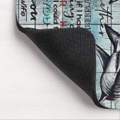 Mein Design | Liebe Letter Design | Mousepad (Ecke)