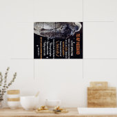Mein Design | Lieben für Ehemänner Poster (Küche)