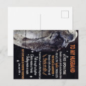 Mein Design | Lieben für Ehemänner Postkarte (Vorne/Hinten)