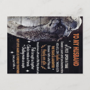 Mein Design Lieben für Ehemänner Postkarte