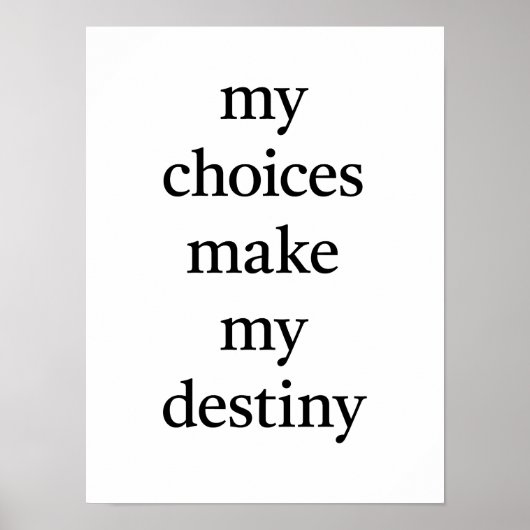 Mein Destiny Poster (Vorne)