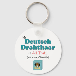 Mein Deutsch Drahthaar ist alles das! Schlüsselanhänger
