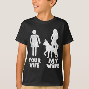Mein Deutscher Hirte, das Geschenk meiner Ehefrau T-Shirt