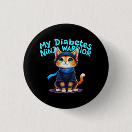 Mein Diabetes Ninja Krieger steht fest Button